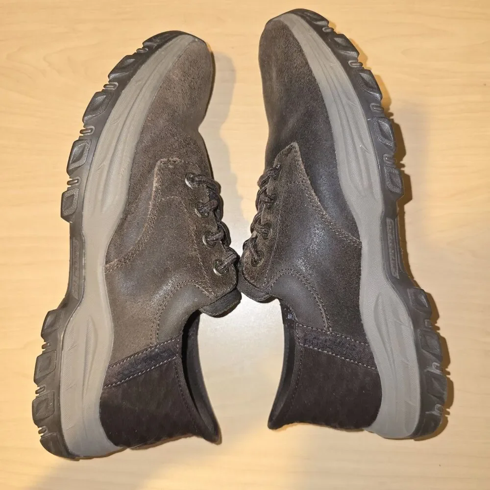Skechers Knowlson Kantel Slip In Sneakers Mens Size 9 Brown Shoes 205073 Comfort